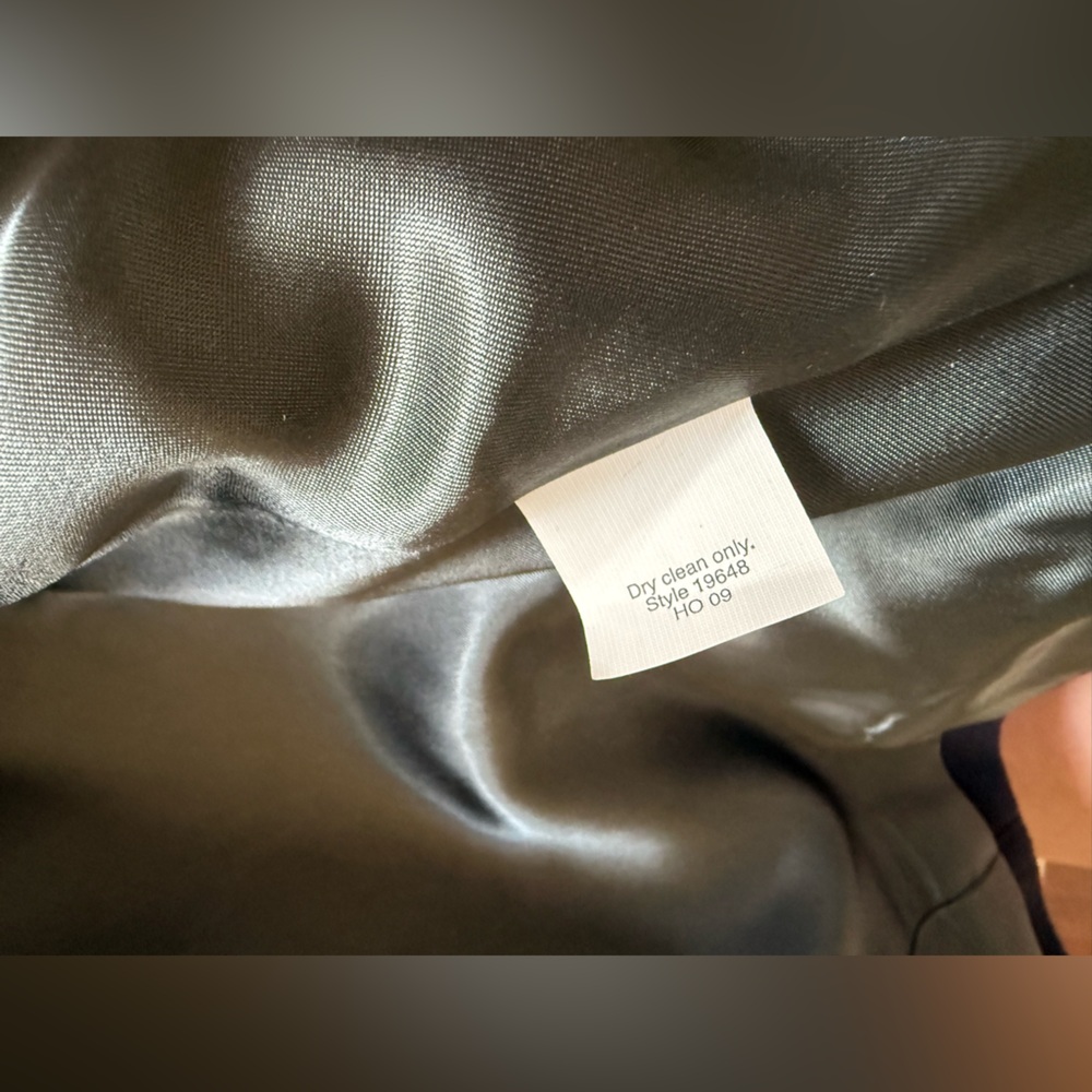 J. Crew NWT icon trench coat NAVY WOOL Coat sz 0 - Picture 7 of 14